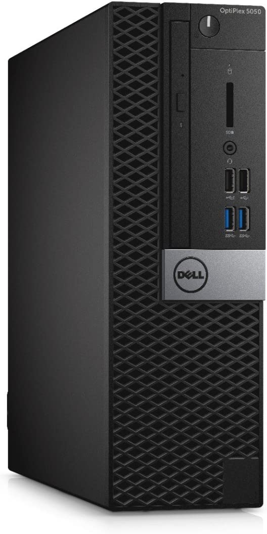 Dell OptiPlex 5050 SFF Desktop, Intel Core i5-6500, 8GB RAM, 256GB SSD,  Black Refurbished