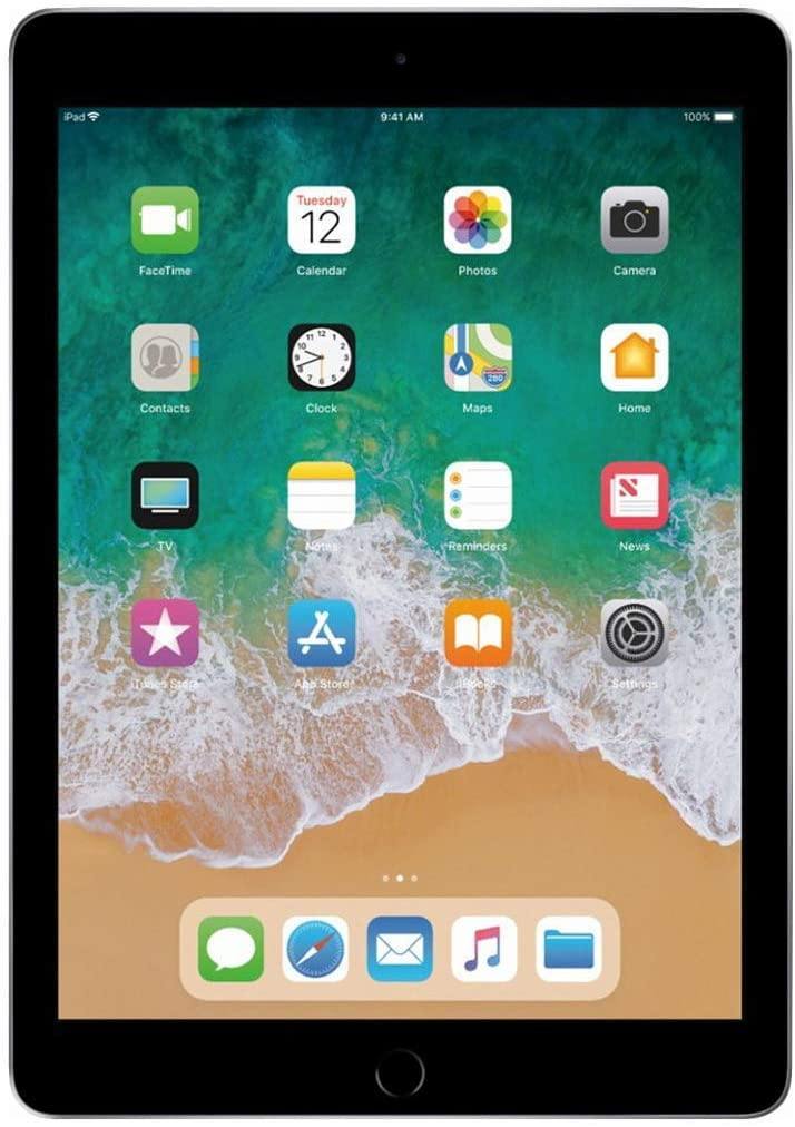 Apple iPad 6th Generation 128GB Silver WiFi_ Cellular Refurbished