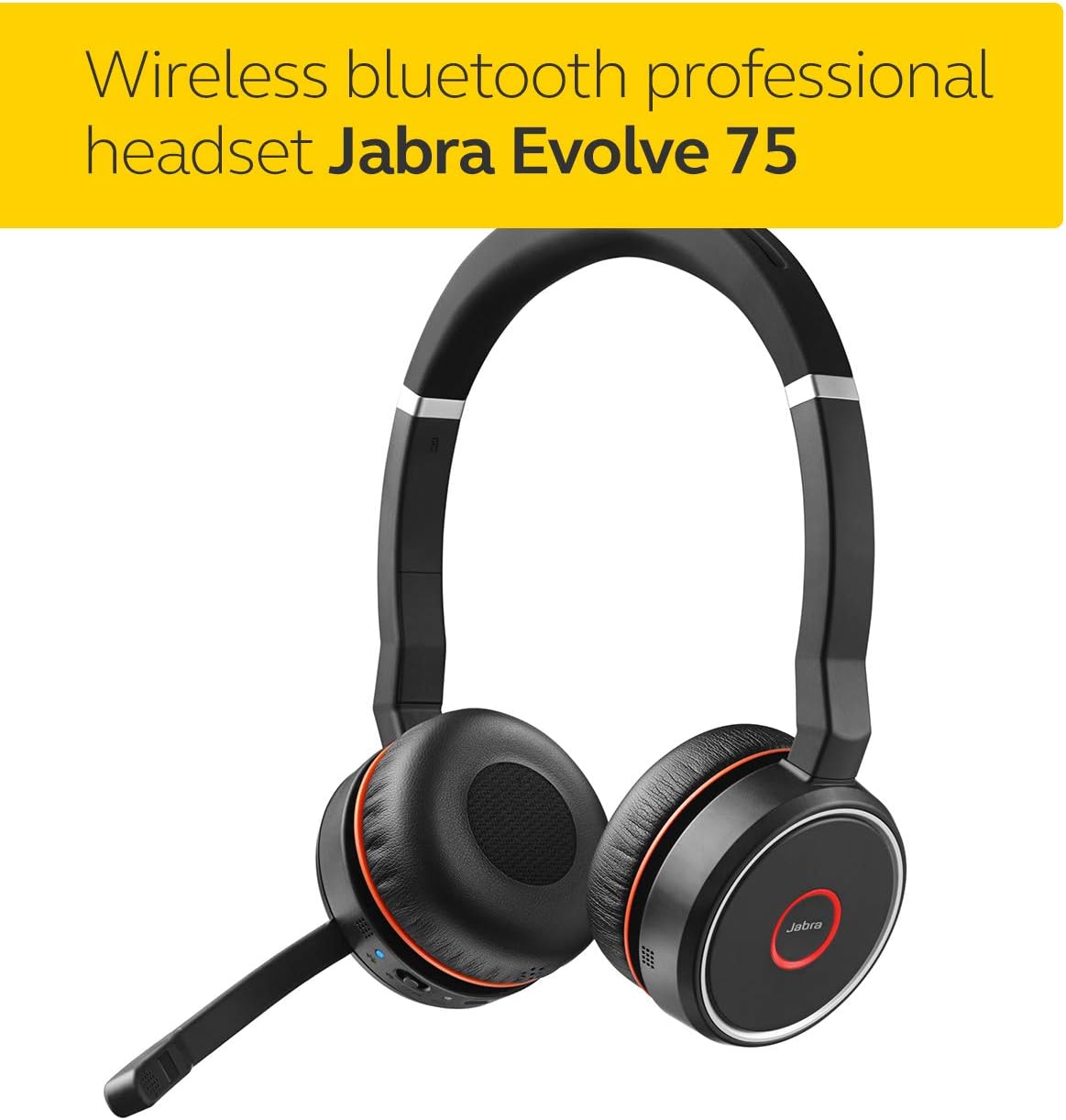 Jabra evolve 75 noise cancelling microphone sale