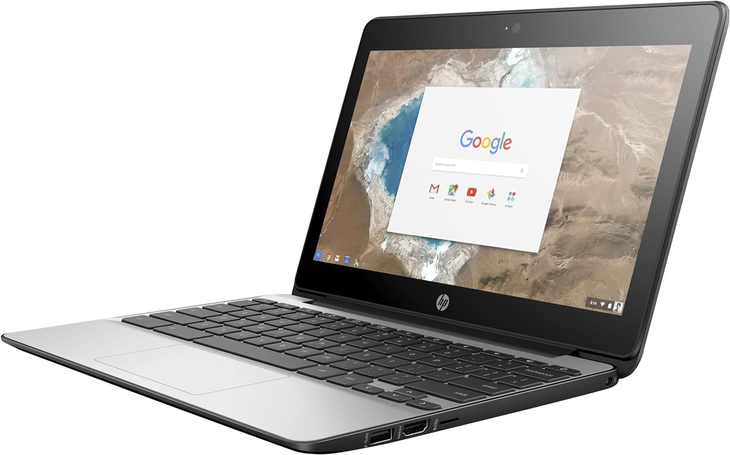 HP Chromebook in black hotsell