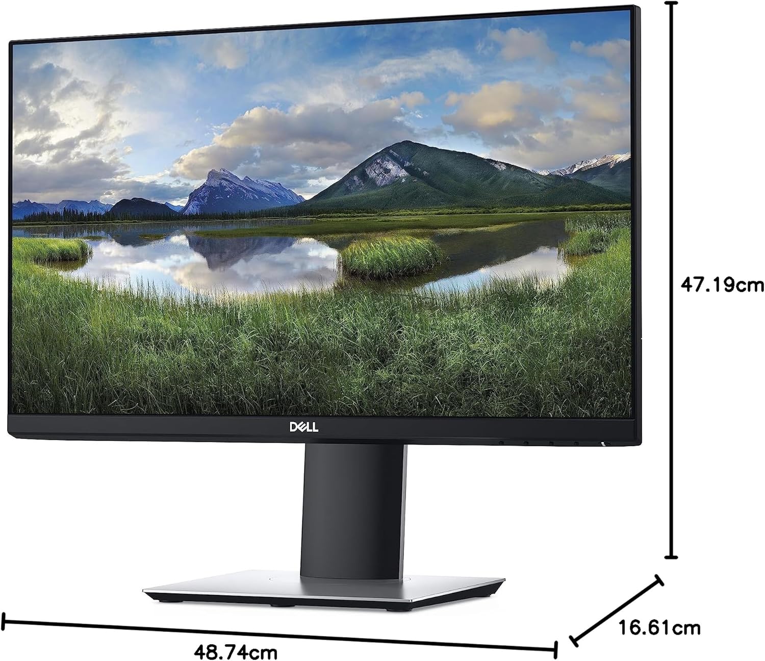 Dell P Series 21.5" Screen Led-Lit Monitor Black (P2219H) Renewed