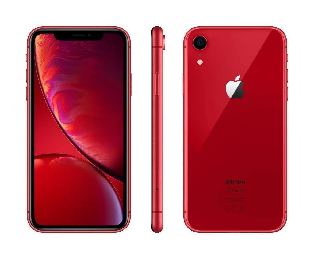 IPhone XR Black high quality 64GB Unlocked APPLE LOGO